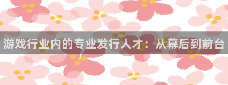 江苏亿万28：游戏行业内的专业发行人才：从幕后到前台